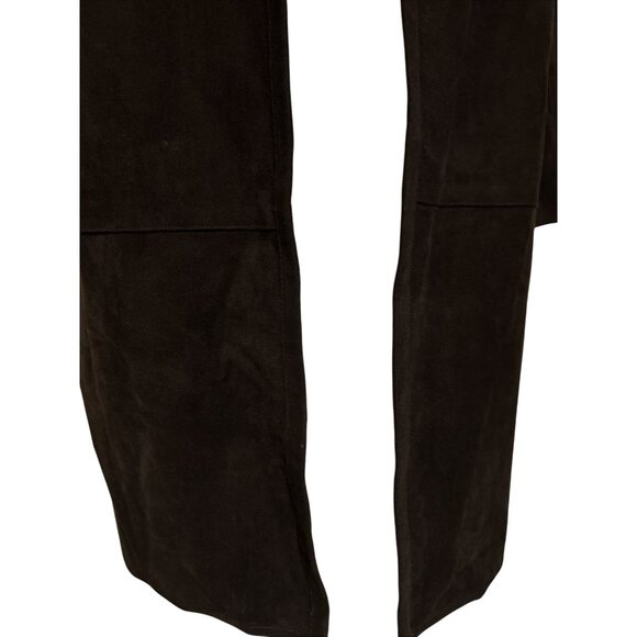 Chico's Espresso Brown Vegan Gold Zippers Jacket Size 1 Petite NWOT - Picture 3 of 11